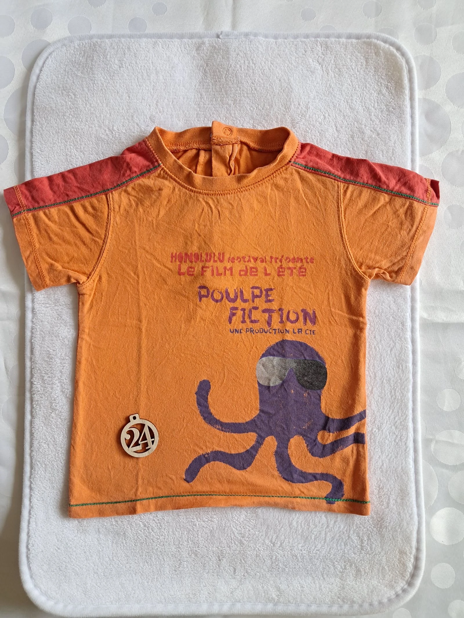 Tee-shirt manche courte taille 24mois